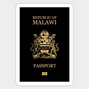 Malawi passport Magnet